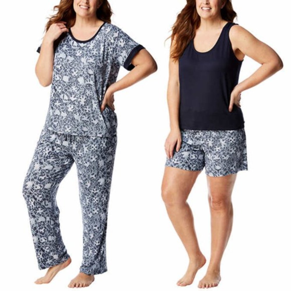 Lucky Brand Ladies' 4-Piece Pajama Set